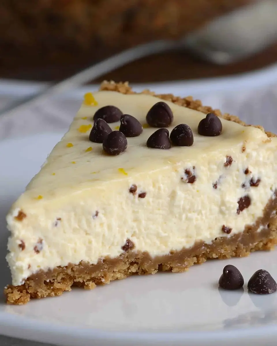 No-Bake Cannoli Cheesecake Recipe