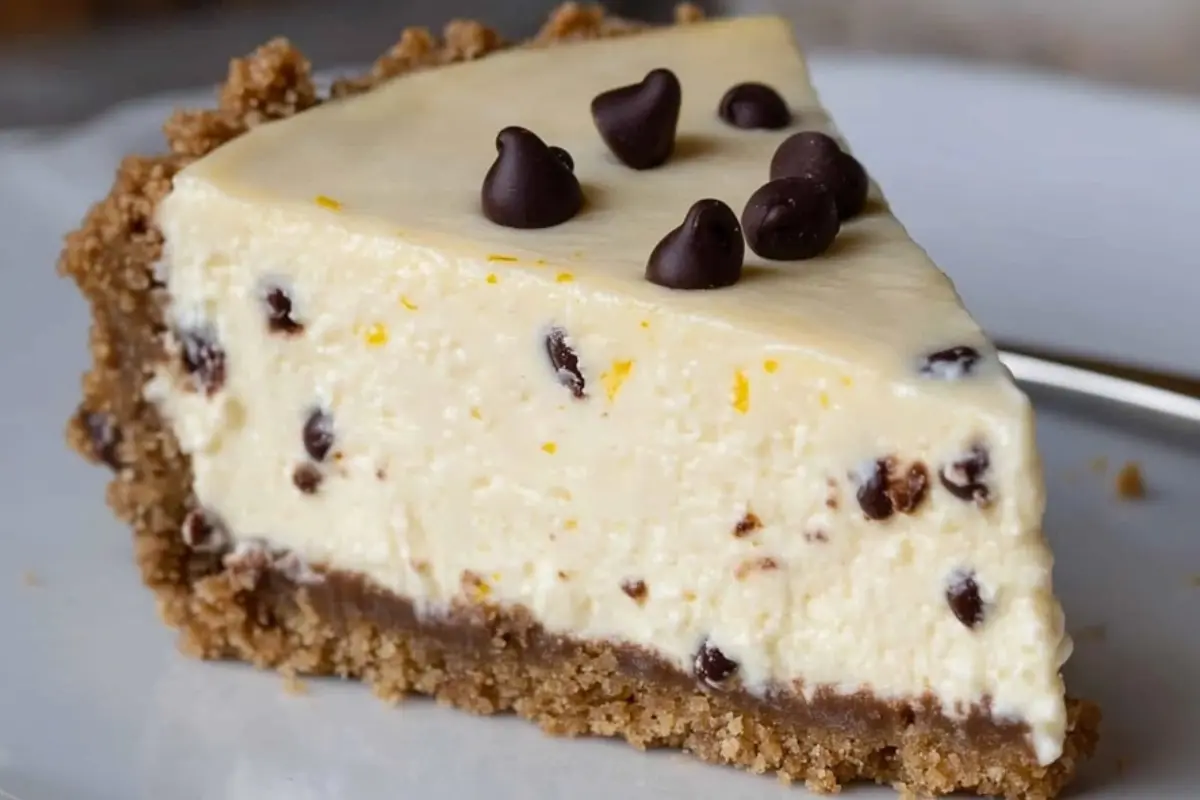 No-Bake Cannoli Cheesecake