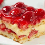 No-Bake Strawberry Eclair Cake