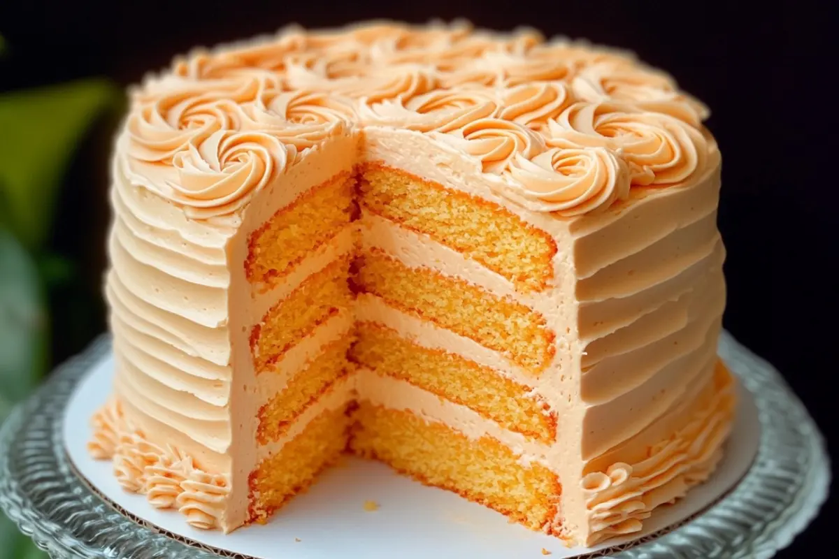Orange Velvet Cake