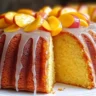 Peach Buttermilk Pound Cake