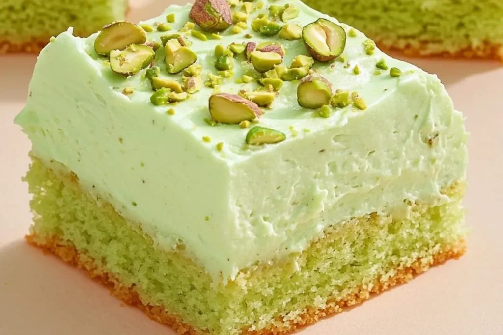 Pistachio Pineapple Paradise Cake