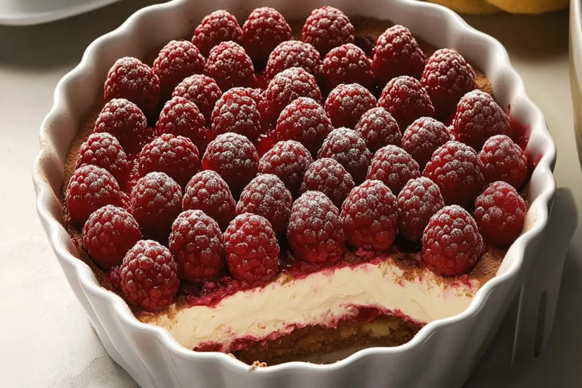 Raspberry Tiramisu