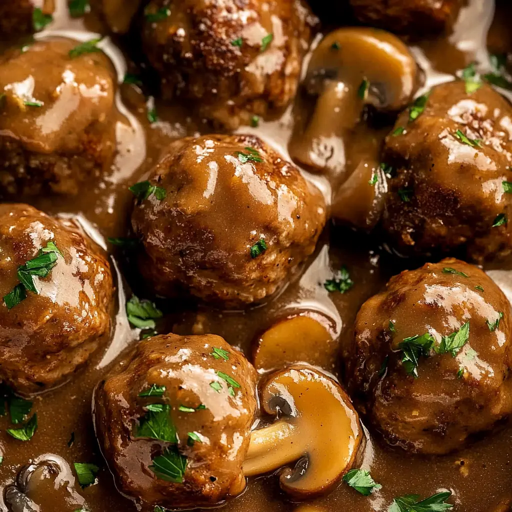 Salisbury Steak Meatballs