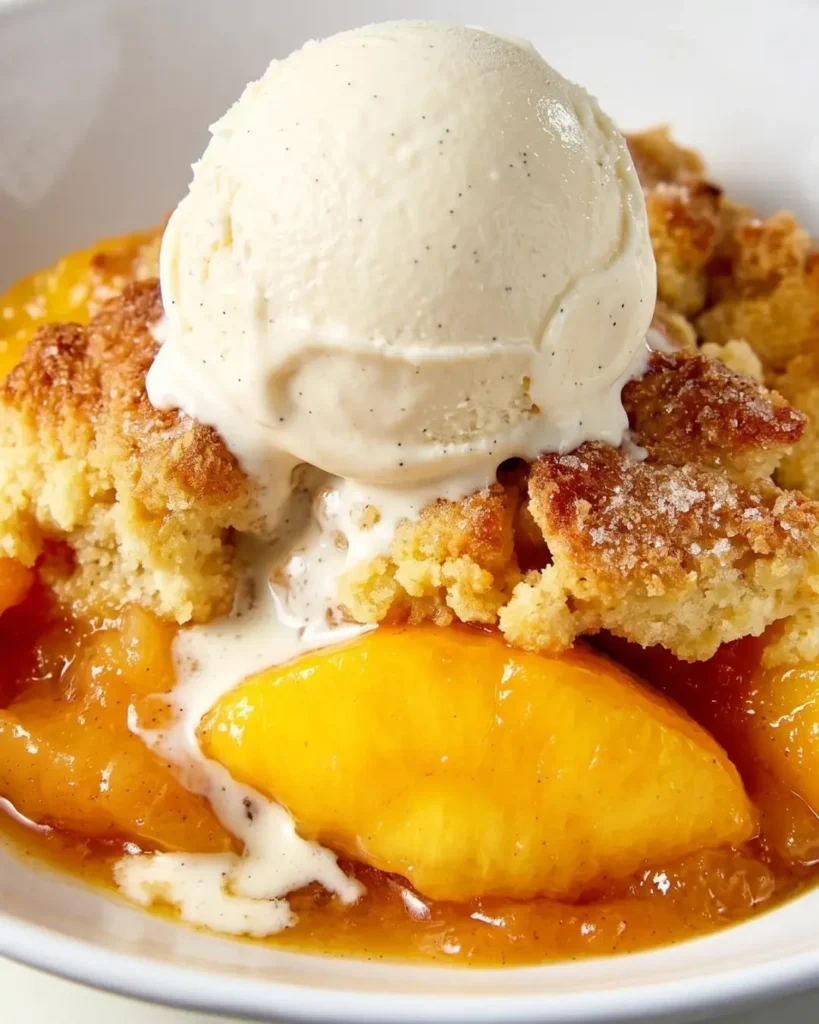 Southern Peach Cobbler Recipe