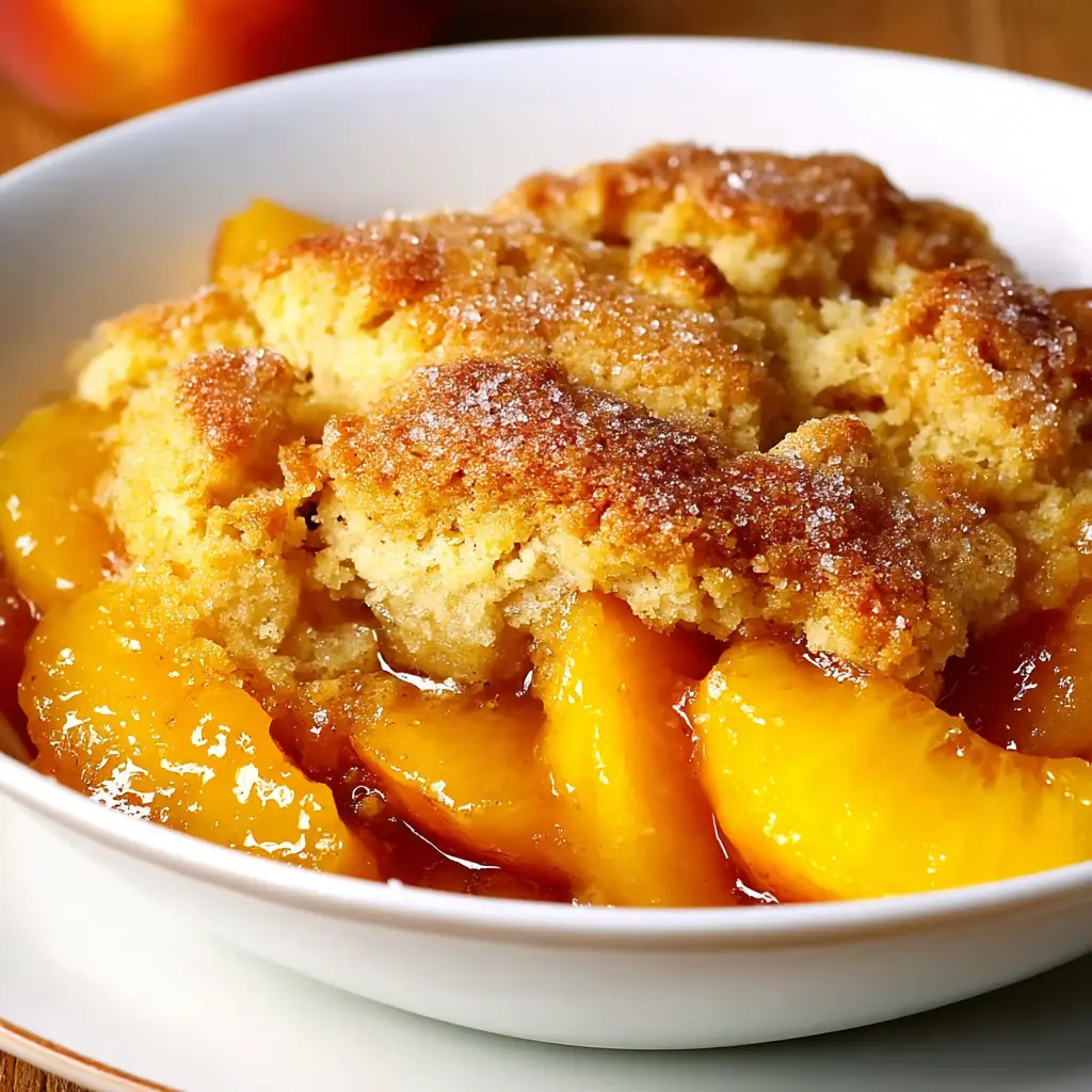 Southern Peach Cobbler Recipe