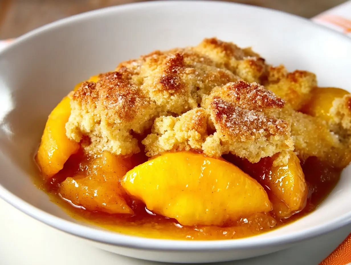 Southern Peach Cobbler