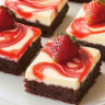 Strawberry Cheesecake Brownies