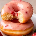 Strawberry Glazed Donuts