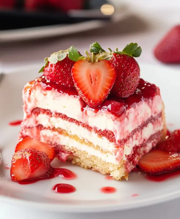Strawberry Tiramisu recipe