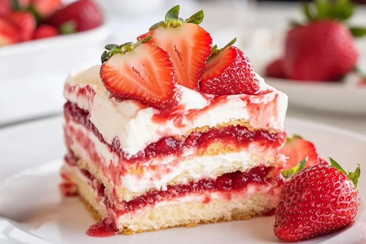 Strawberry Tiramisu
