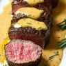 Succulent Beef Tenderloin with Silky Bearnaise Sauce