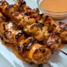 Air Fryer Bang Bang Chicken Skewers