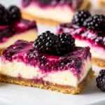 Blackberry Cheesecake Bars