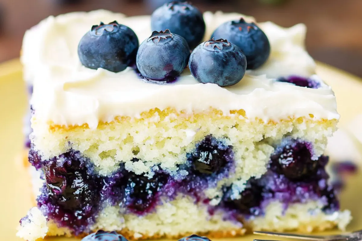 Blueberry Zucchini Cake Recipe