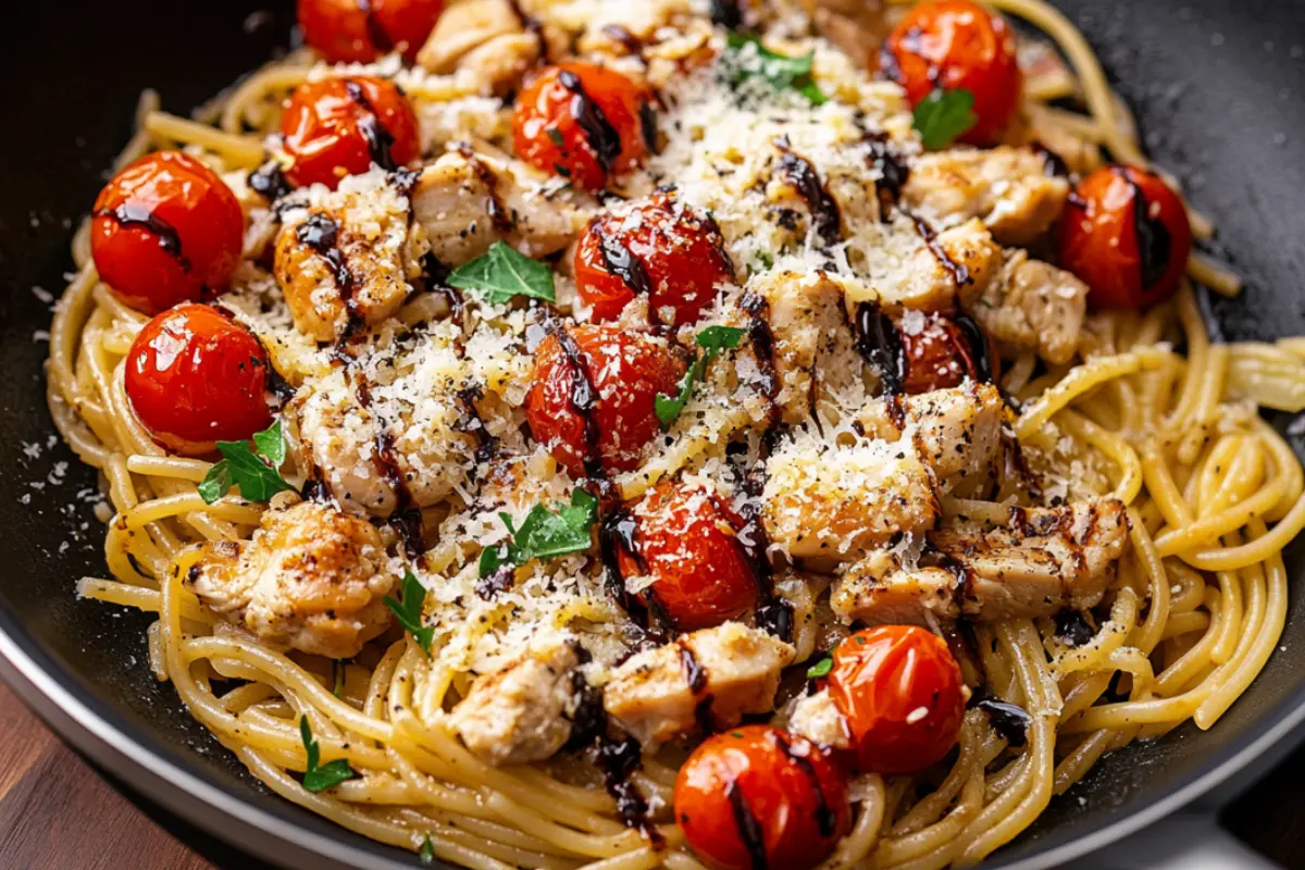 Bruschetta Chicken Pasta