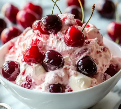 Cherry Cheesecake Fluff Recipe
