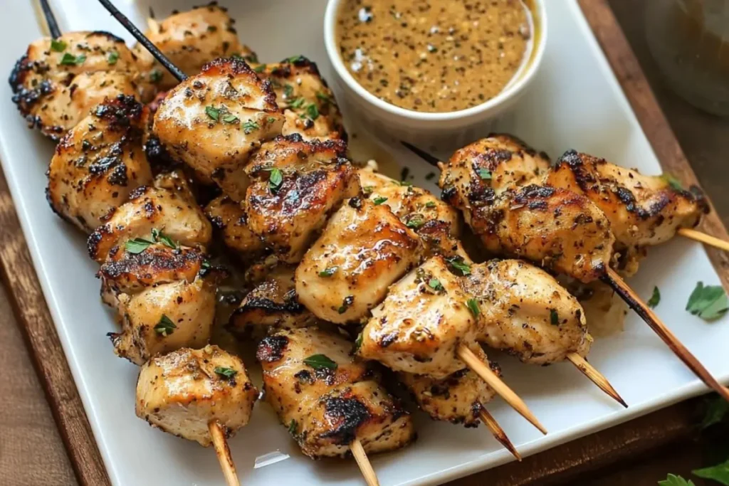 Cowboy Butter Chicken Skewers