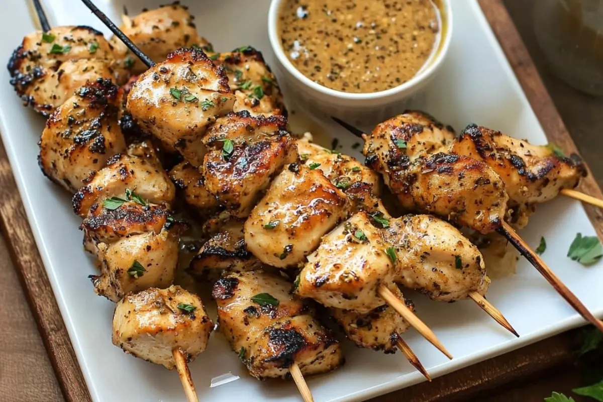 Cowboy Butter Chicken Skewers