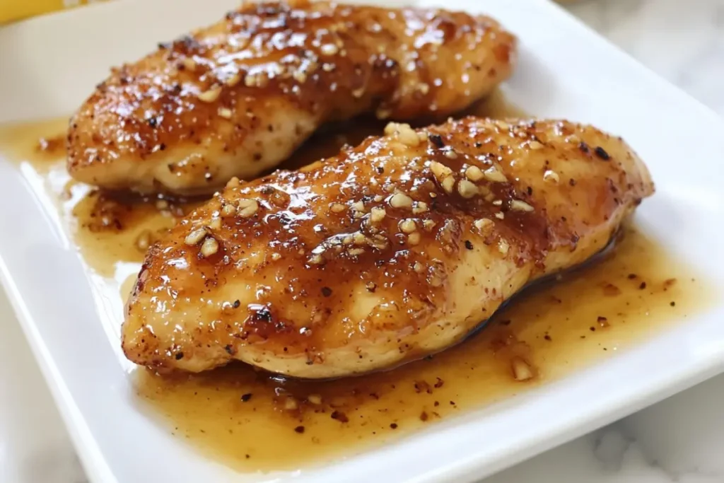 Easy Baked Garlic and Brown Sugar Chicken