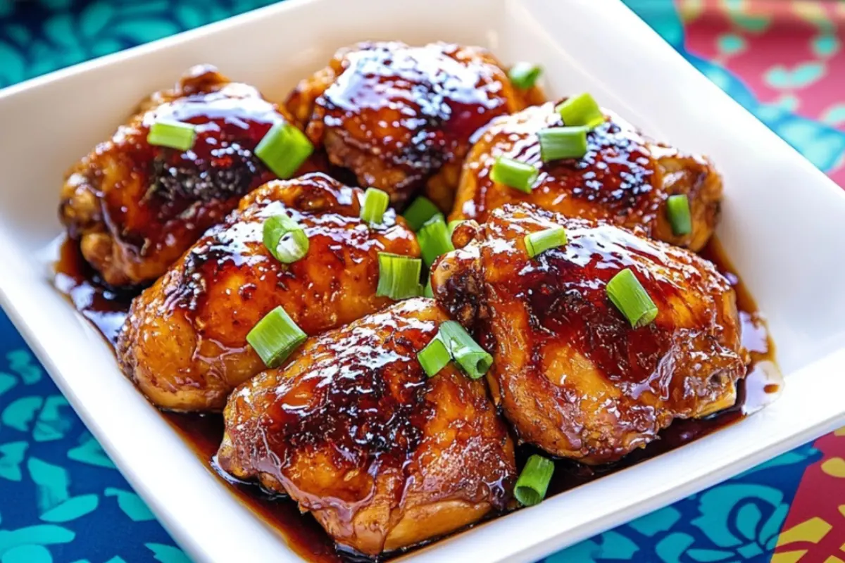 Grilled Hawaiian Chicken Thighs Recipe