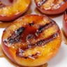 Grilled Peaches with Honey Cinnamon Sauce