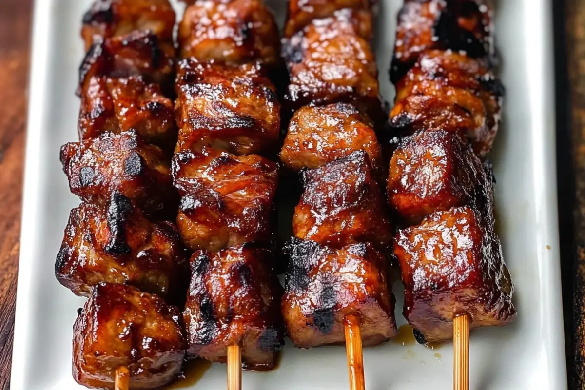 Grilled Thai Coconut Chicken Skewers