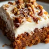 Honey Bun Carrot Cake with Cinnamon Cream Cheese Frosting