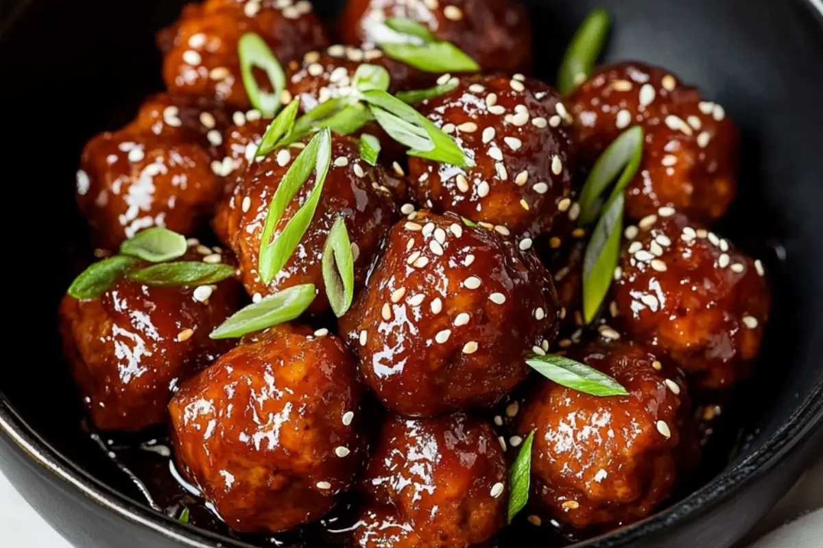 Honey Garlic Meatballs
