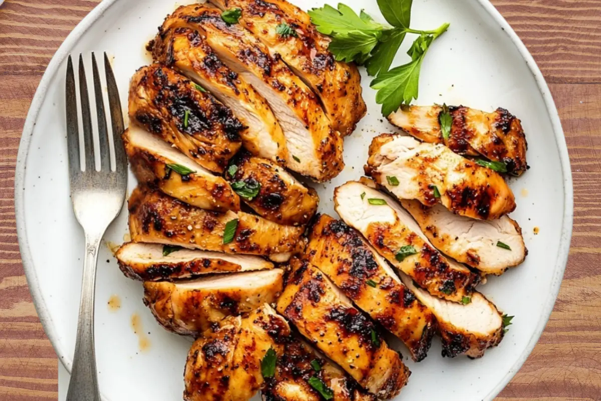 Marinated Grilled Chicken Thighs