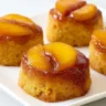 Mini Peach Upside Down Cakes