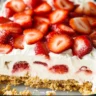 No-bake strawberry icebox cake