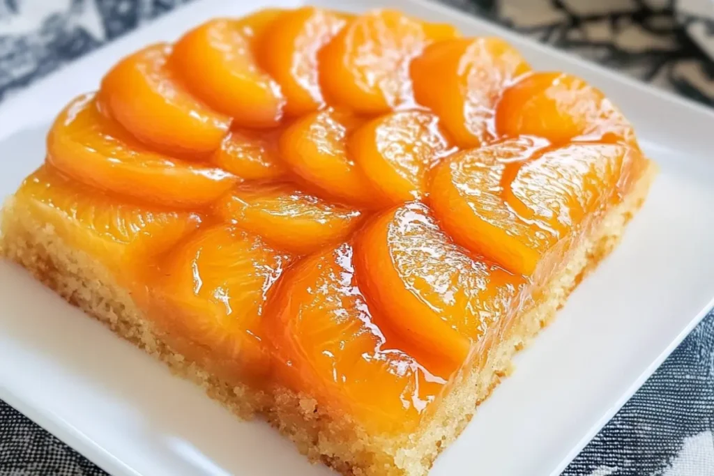 Old Fashioned Peach Cake Recipe