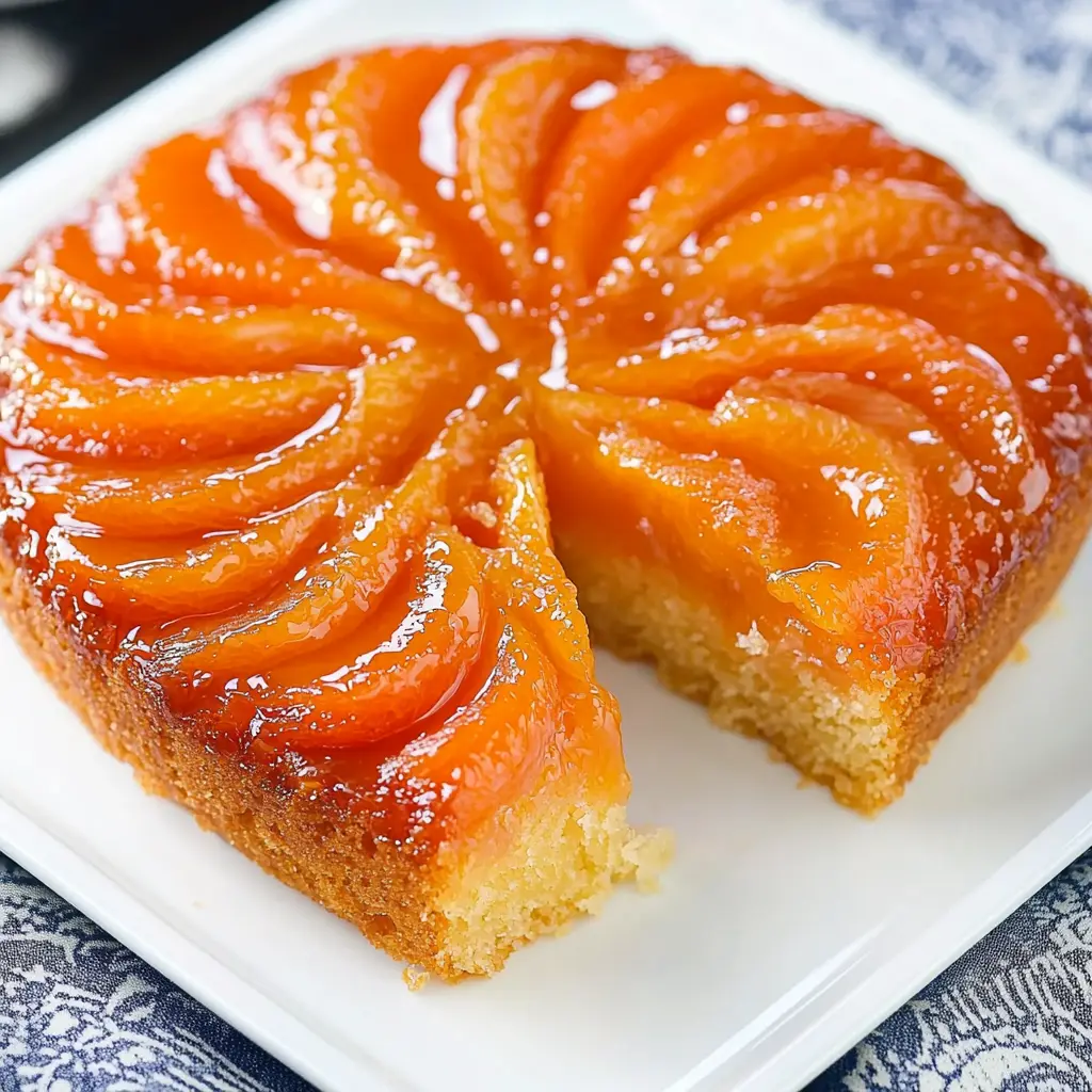 Old Fashioned Peach Cake