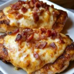 Parmesan Crusted Chicken with Bacon