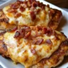 Parmesan Crusted Chicken with Bacon