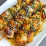 Ranch Garlic Parmesan Chicken Skewers