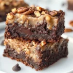 Sourdough German Chocolate Brownies
