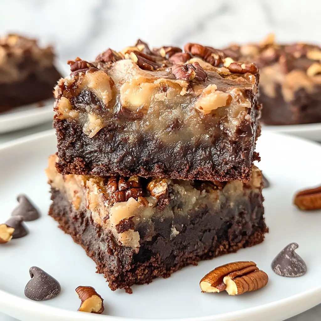 Sourdough German Chocolate Brownies Recipe