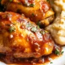 Sticky Baked Chicken Thighs