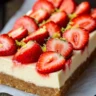 Strawberry Cheesecake Blondies