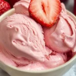 Strawberry Cottage Cheese Ice Cream