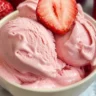 Strawberry Cottage Cheese Ice Cream