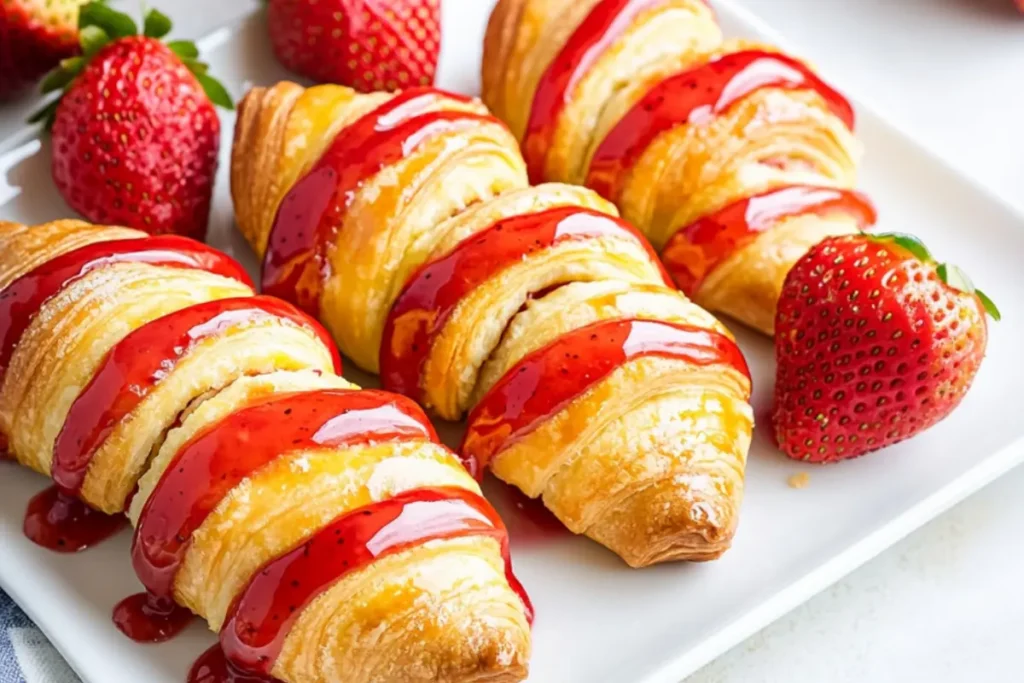 Strawberry Cream Cheese Crescent Rolls