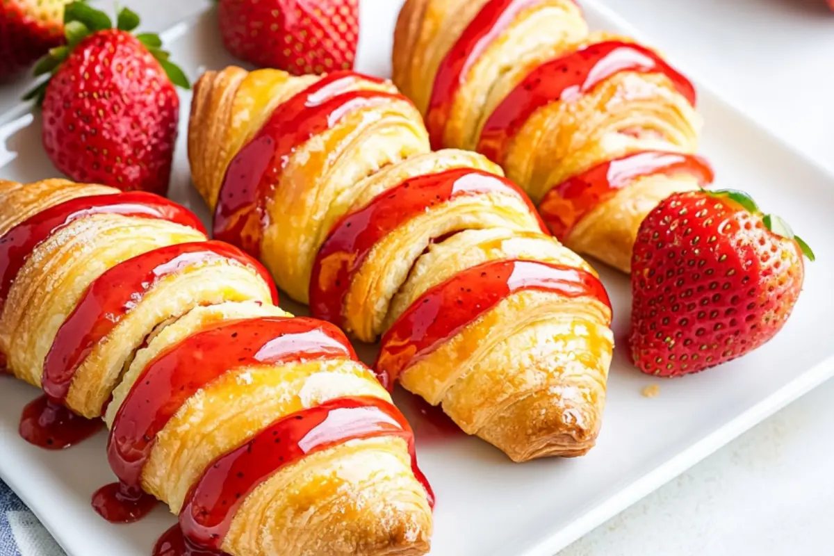 Strawberry Cream Cheese Crescent Rolls