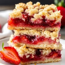 Strawberry Pie Bars Recipe