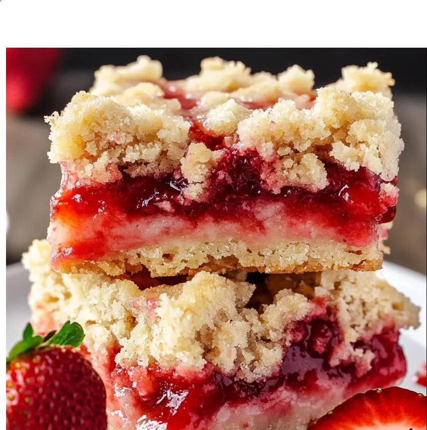 Strawberry Pie Bars Recipe
