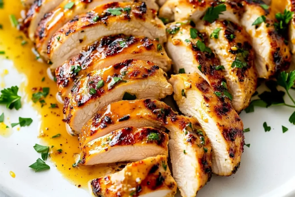 grilled honey mustard chicken