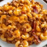 Bacon Cheeseburger Pasta Recipe
