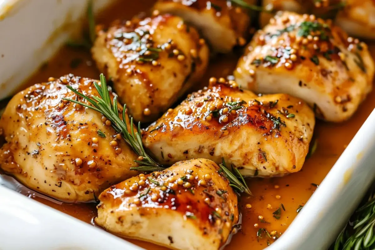 Baked Honey Mustard Chicken
